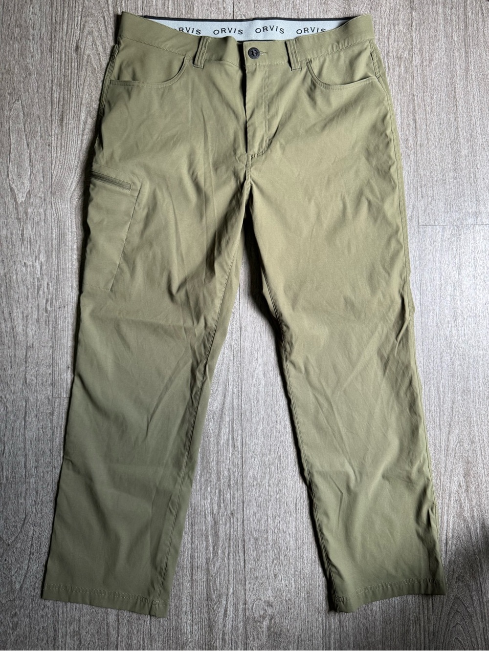 Orvis Men's Olive Outdoor Pants 36x30